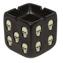 Aschenbecher, Totenkopf, Glow in the Dark,