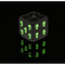 Aschenbecher, Totenkopf, Glow in the Dark,