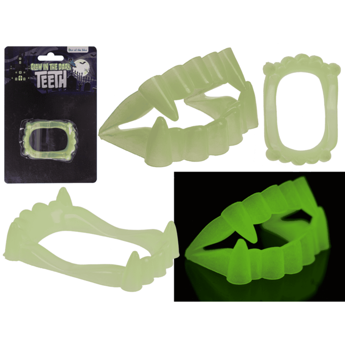 Zähne, Glow in the Dark,