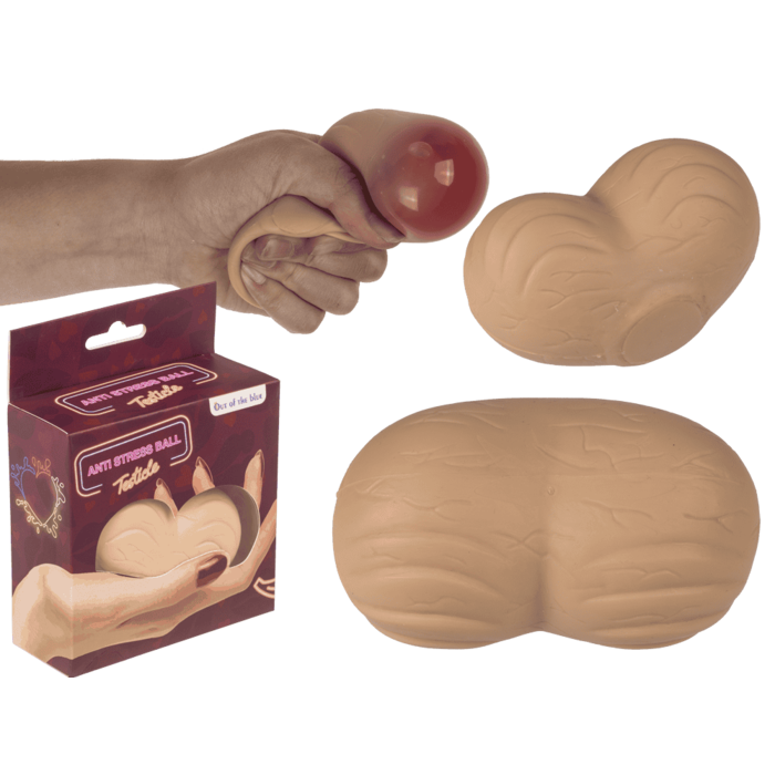 Antistress-Ball, Testicle, ca. 8 cm,
