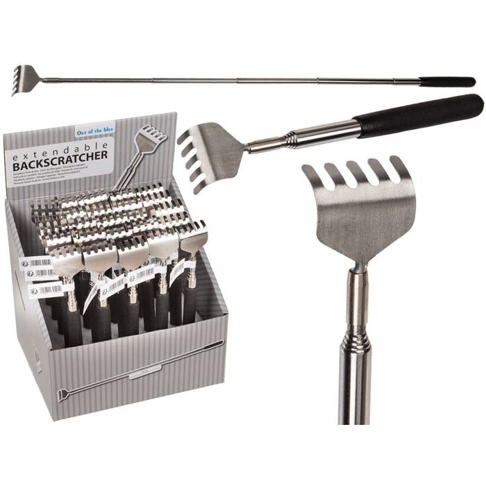 Ausziehbarer Metall-Rückenkratzer, Mini,