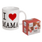 Becher, I love Mama, ca. 10 x 8 cm,