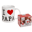 Becher, I love Papa, ca. 10 x 8 cm,