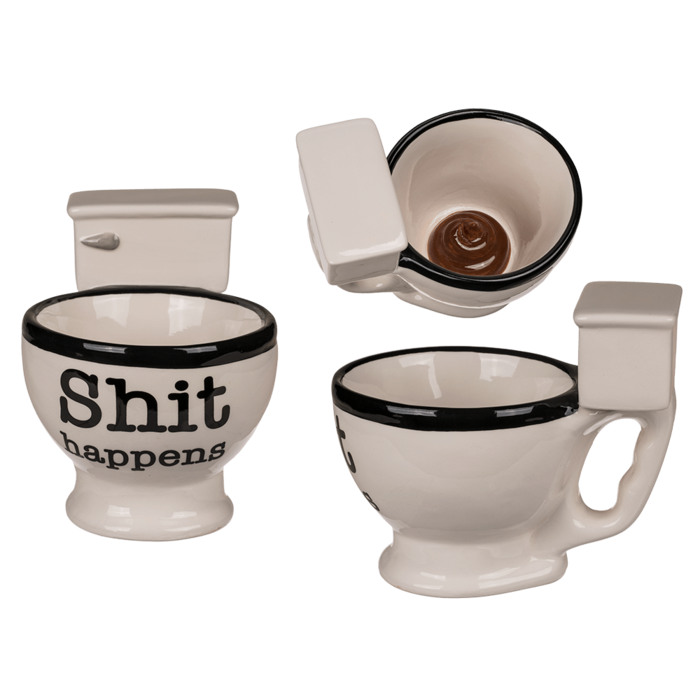 Becher, Toilette, ca. 16 x 12 cm,