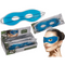Blaue Augenmaske mit Gel, ca. 24 cm,