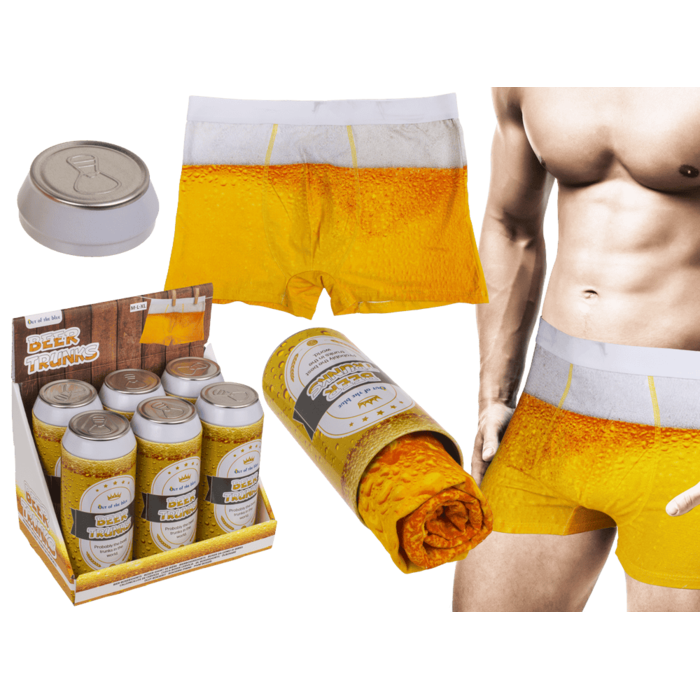 Boxershorts in Dose, Bier, 3 Größen sortiert,