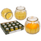 Citronella-Kerze im Glas,