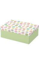 5 Geschenkboxen "Prem." i.Set,rechteckig,Pastel Colors