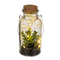 Deko-Pflanze im Glas mit Metallaufhängung &