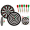 Doppelseitiges Dartspiel mit 6 Darts,