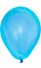50 Ballons "uni", Ø 22cm, bunt sortiert