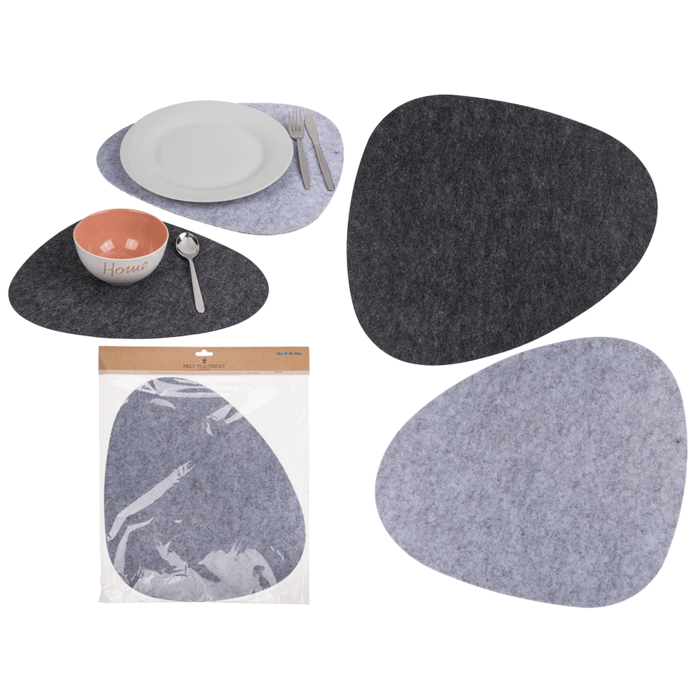 Filz-Tischset, Pebblestone,