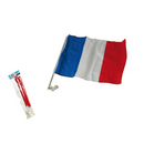 Frankreichflagge für Autos, ca. 30 x 45 cm,