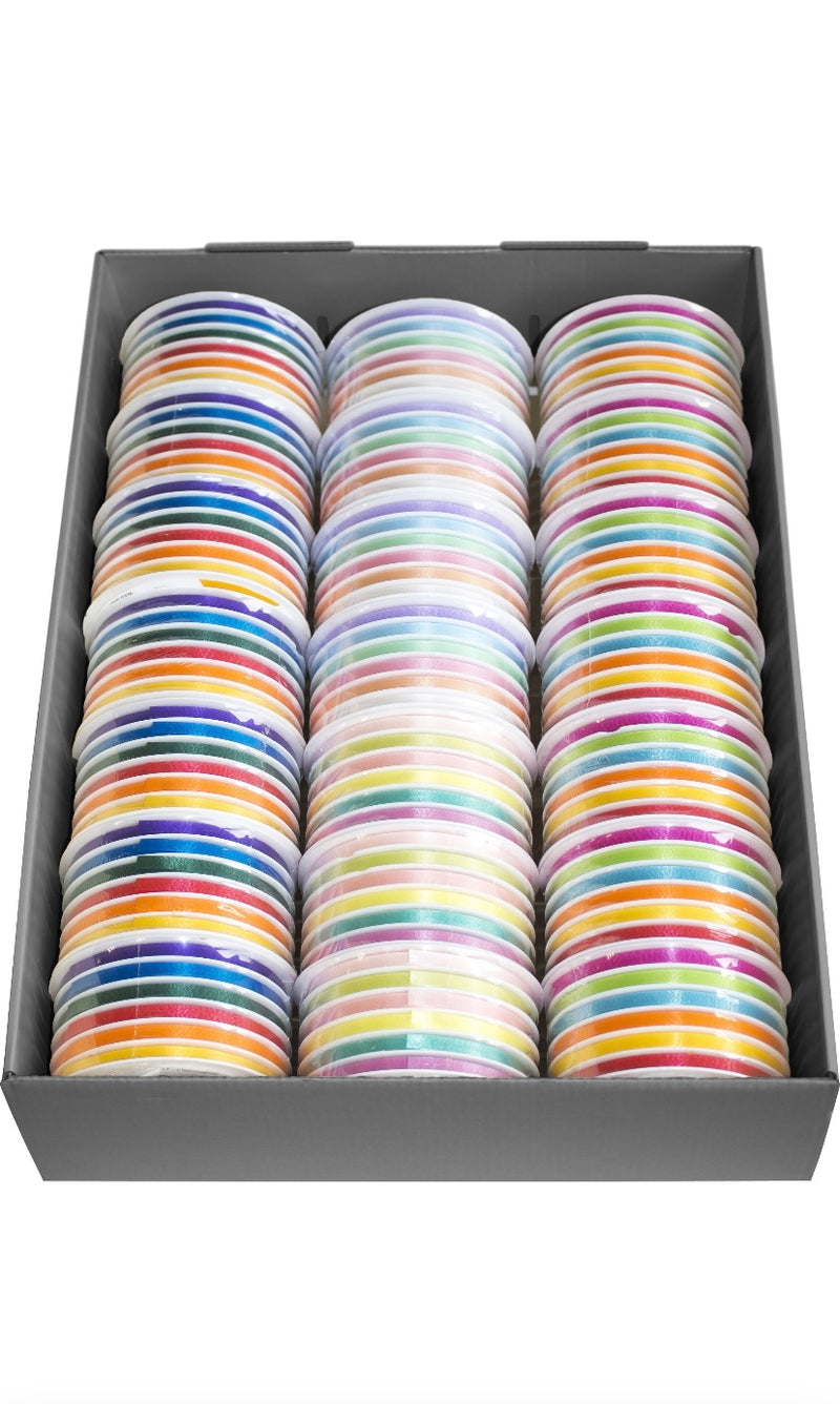Multi-Spule, 6 Farben à 8m*5mm, im Display