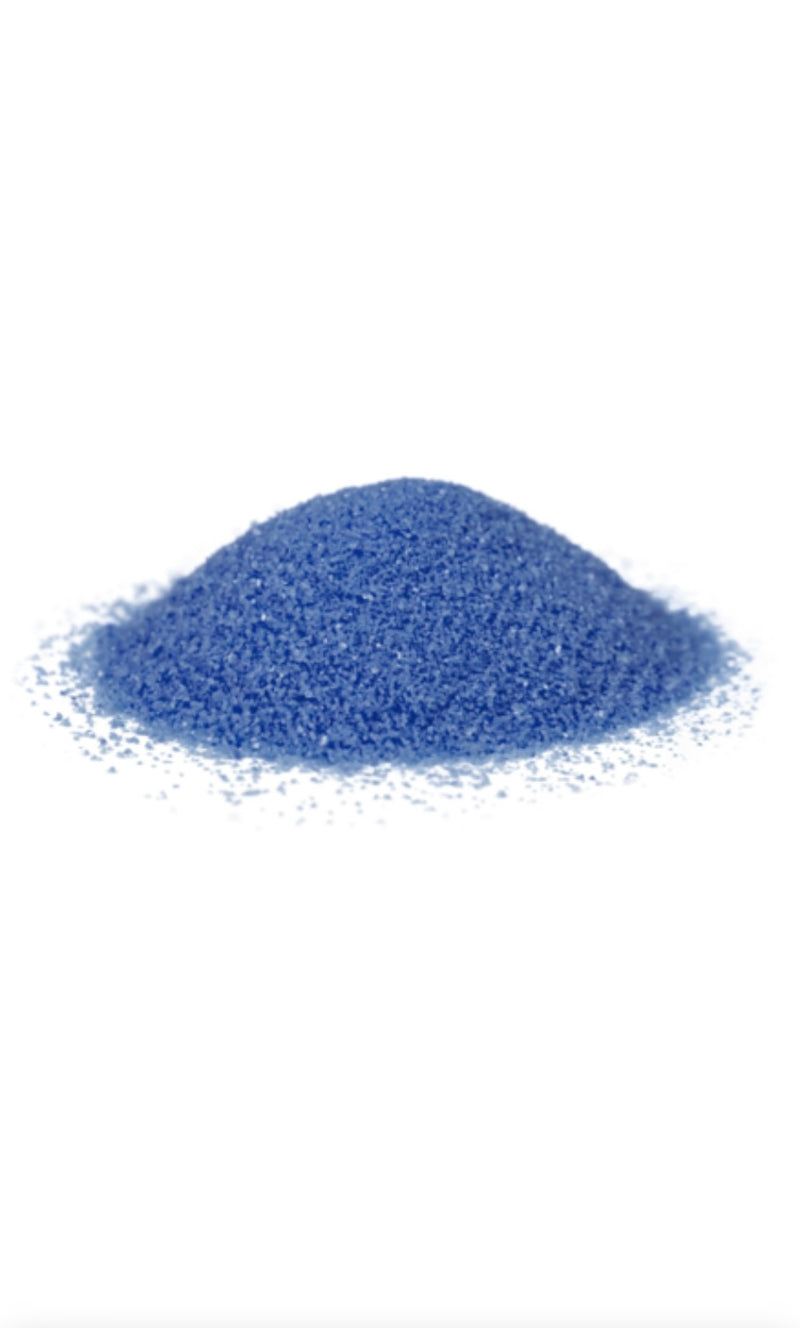 Deko-Farbsand, 0,1mm, ca. 750g, in Zylinderdose, dunkelblau