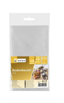 10 Bodenbeutel mit Bodenfalte, klar, 16*9,5*3,5cm, CPP