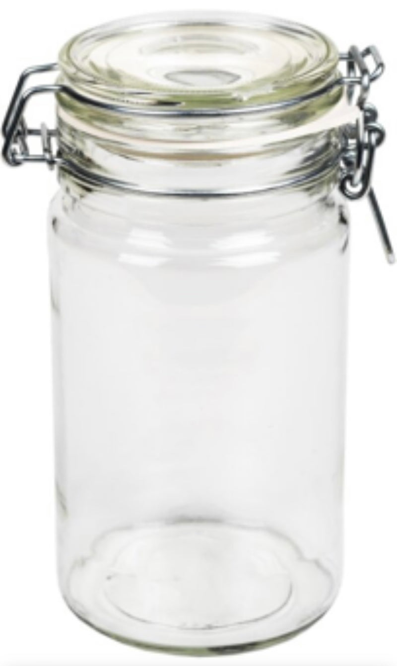 Einmach-/Vorratsglas mit Drahtbügel-Verschluss, 800ml