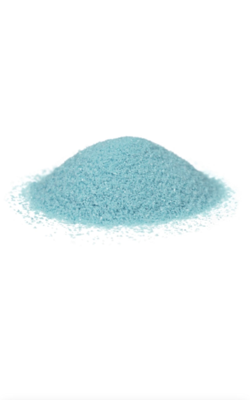 Deko-Farbsand, 0,1mm, ca. 750g, in Zylinderdose, hellblau