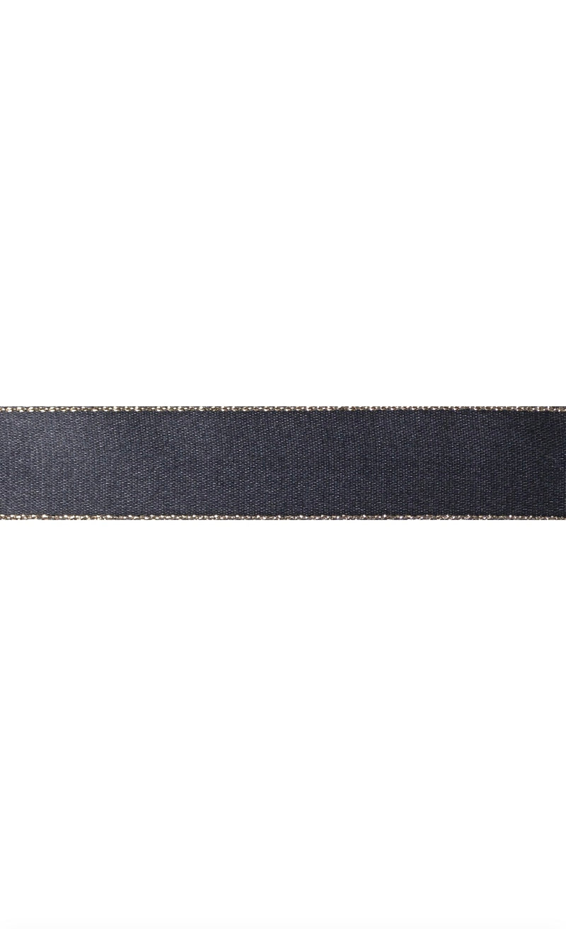 Geschenkband "Premium", 3m*25mm, im Display, schwarz