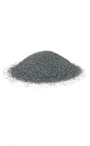 Deko-Farbsand, 0,1mm, ca. 750g, in Zylinderdose, grau