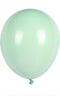 5 Ballons "uni", Ø 25cm, Pastellfarben sortiert
