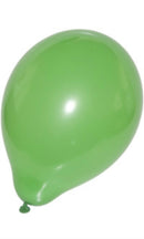 25 Ballons "uni", Ø 25cm, grün