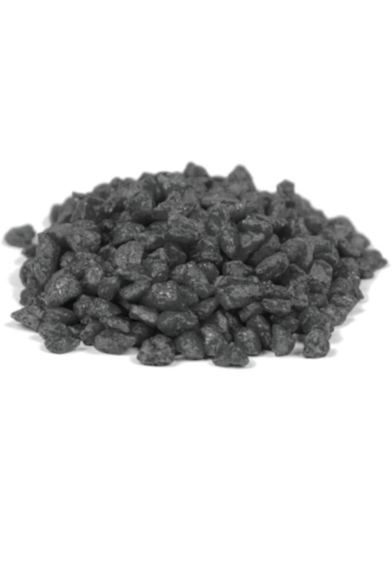 Deko-Granulat, 2-3mm, ca. 750g, in Zylinderdose, grau