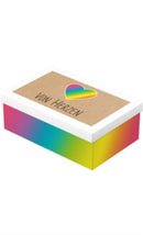 10 Geschenkboxen "Trend" m.Mot. i.Set,rechteckig,4 Mot. sort.