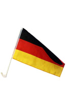 Autoflagge mit Halterung, 30*40cm,100% Poly., Deutschland
