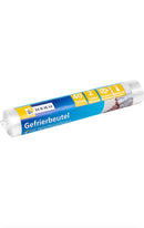 40 Gefrierbeutel, 2l, mit Beschriftungsfeld, Rolle, LDPE, ca.28µ