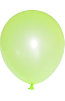 5 Ballons "uni", Ø 25cm, maigrün