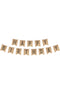 Papier-Wimpelkette "Happy Birthday",L.2,5m,Party Nature