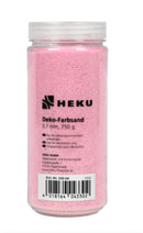 Deko-Farbsand, 0,1mm, ca. 750g, in Zylinderdose, rosa