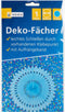 Deko-Fächer, Ø 40cm, türkis