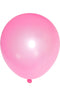 5 Ballons "uni", Ø 25cm, pink