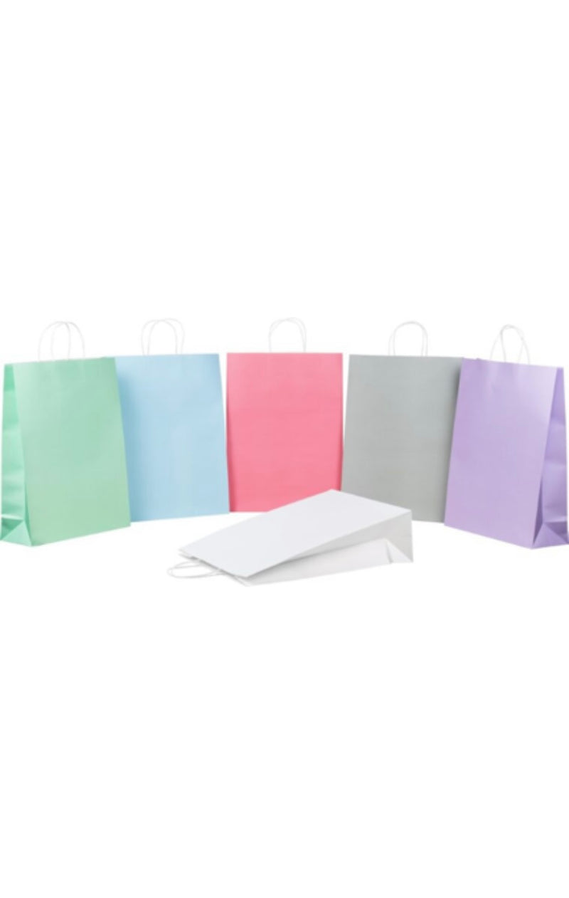 Papier-Geschenktasche "uni", jumbo, 45*33*12,5cm, 6 F.sort.