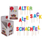Geburtstagskerze, "Alter Sack"/"Alte Schachtel",