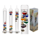 Glas-Galileothermometer, H: ca, 28 cm,