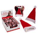 Haarclip, Weihnachtsmütze, ca. 8 cm,