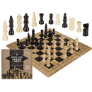 Holz-Brettspiel, Schach, ca. 28,5 x 28,5 cm,