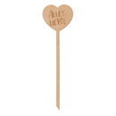 Holz-Dekostecker, Glückwünsche,