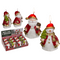 Kerze, Weihnachtsmann & Schneemann sortiert,