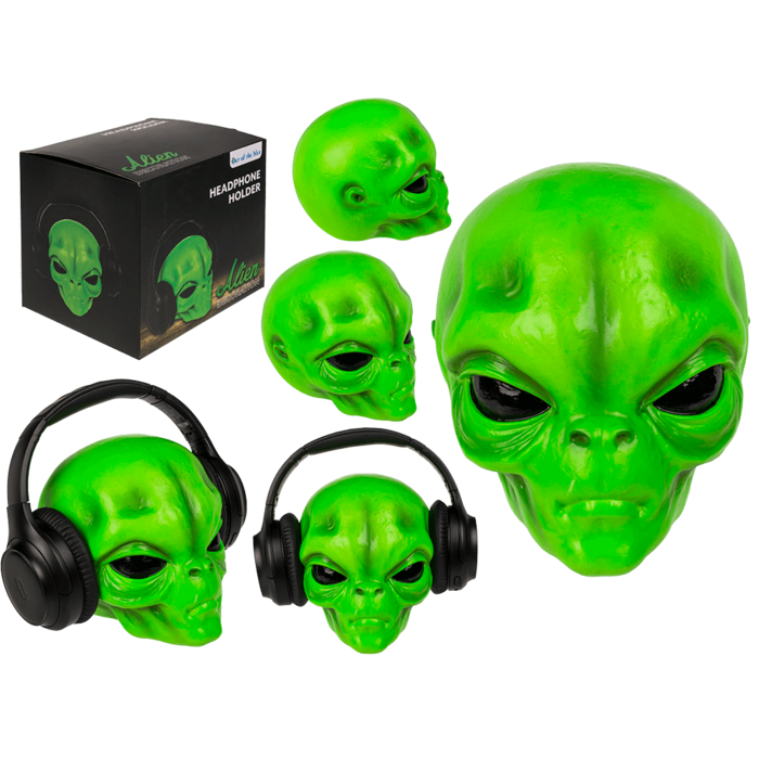 Kopfhörerhalterung, Alien,