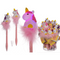 Kugelschreiber, Einhorn, mit Pom Pom & LED