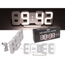 LED-Digitaluhr mit Alarmfunktion, Datums- &