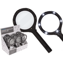 Lese-Lupe mit 6 LED, ca. 24 cm,