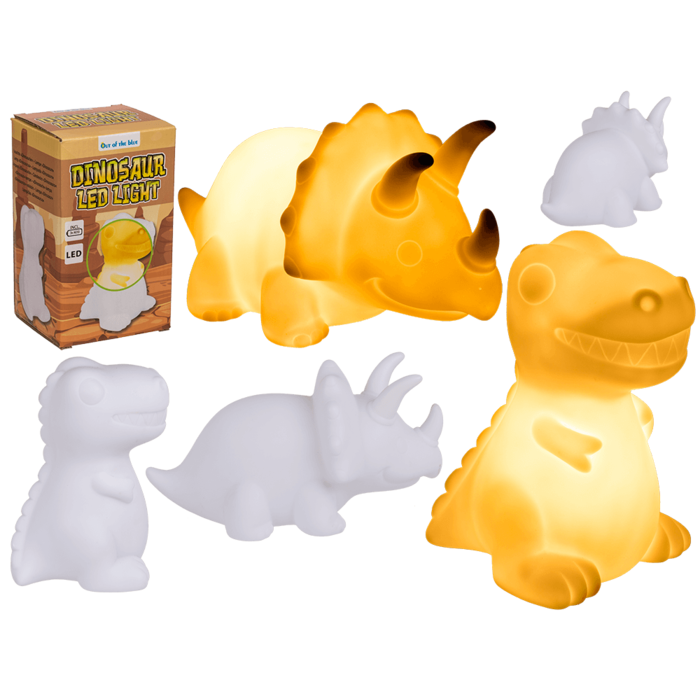 Leuchte, Dinosaurier, mit LED (inkl. 3 x KZ AG13