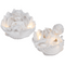 Liegender Engel mit Perle in Muschel & LED