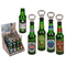 Metall-Flaschenöffner mit Magnet, Bierflasche,