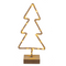 Metall-Tanne mit Jute umwickelt & LED